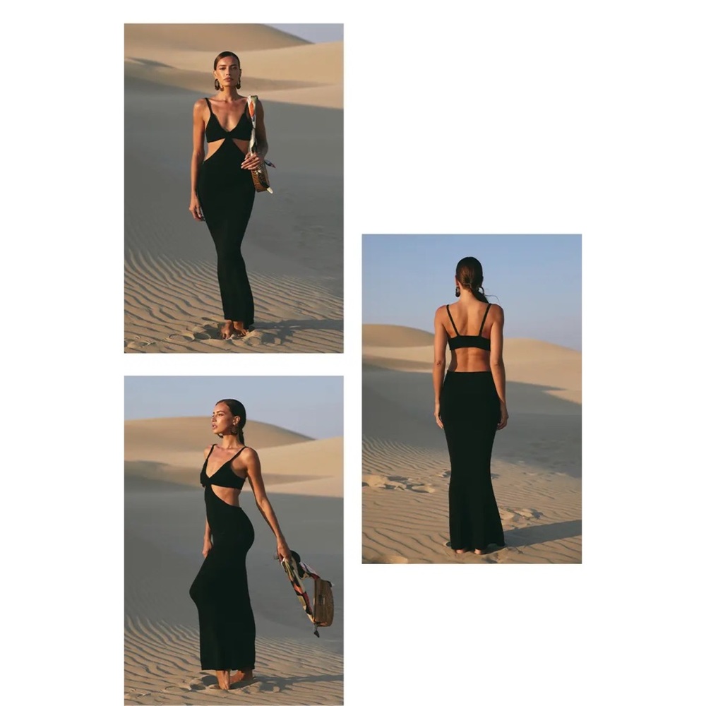 Cult Gaia Serita Cut-Out Maxi Dress NWT - Picture 8 of 10